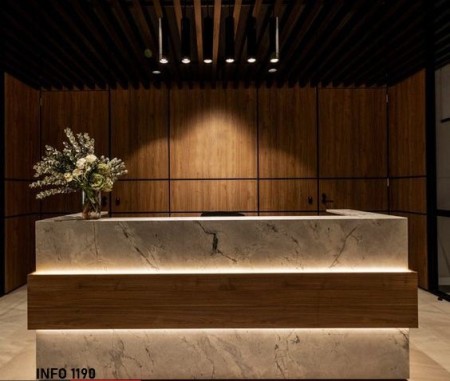 karşılama bankosu, desk, resepsiyon