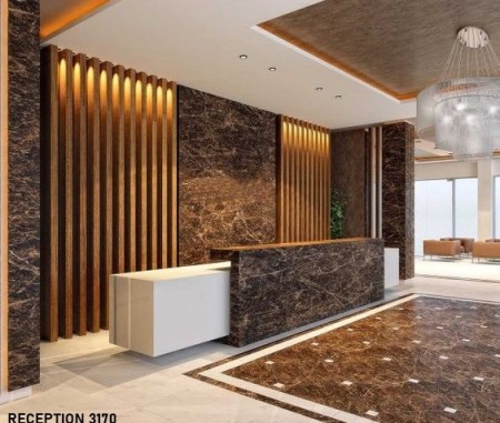 resepsiyon, karşılama bankosu, desk, otel, hastane, klinik