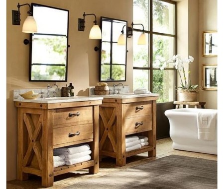 banyo dolabı,masif banyo dolabı, ahşap banyo dolabı