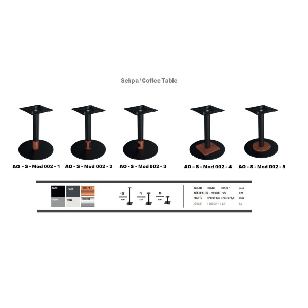 Metal Masa Ayakları