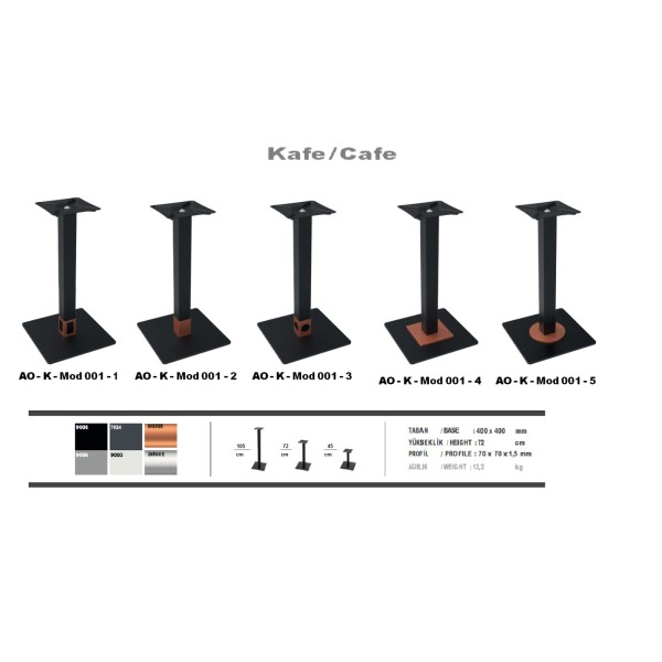 Metal Masa Ayakları
