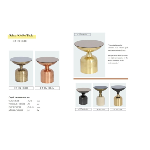 metal ayak, cafe masa ayağı